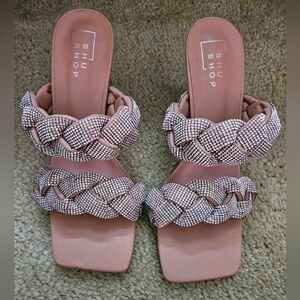 VICI Rhinestone Heeled Sandal